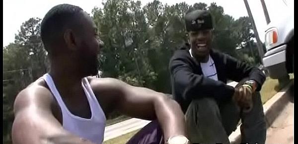  Blacks On Buys - Nasty Gay Skinny Boy Fucked By Muscular Black Dude 21